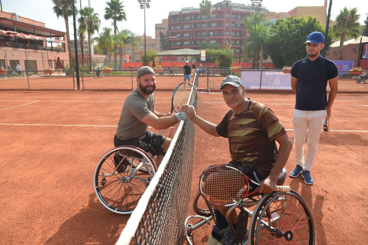 Tennis en fauteuil roulant : Siscar Meseguer et Wend Britta remportent le titre du « Marrakech Open »