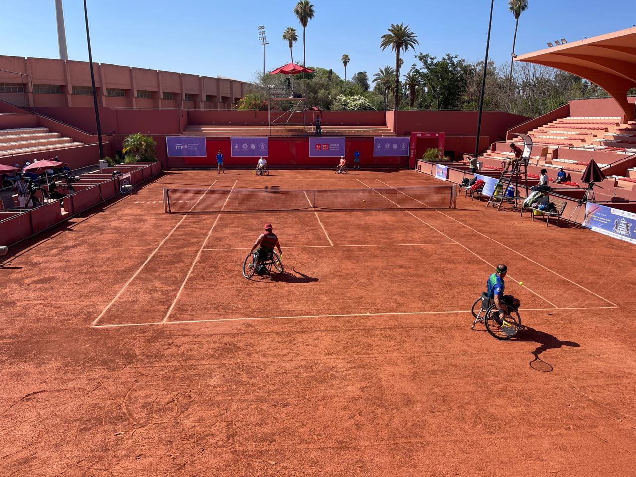 Tennis en fauteuil roulant : Siscar Meseguer et Wend Britta remportent le titre du « Marrakech Open »