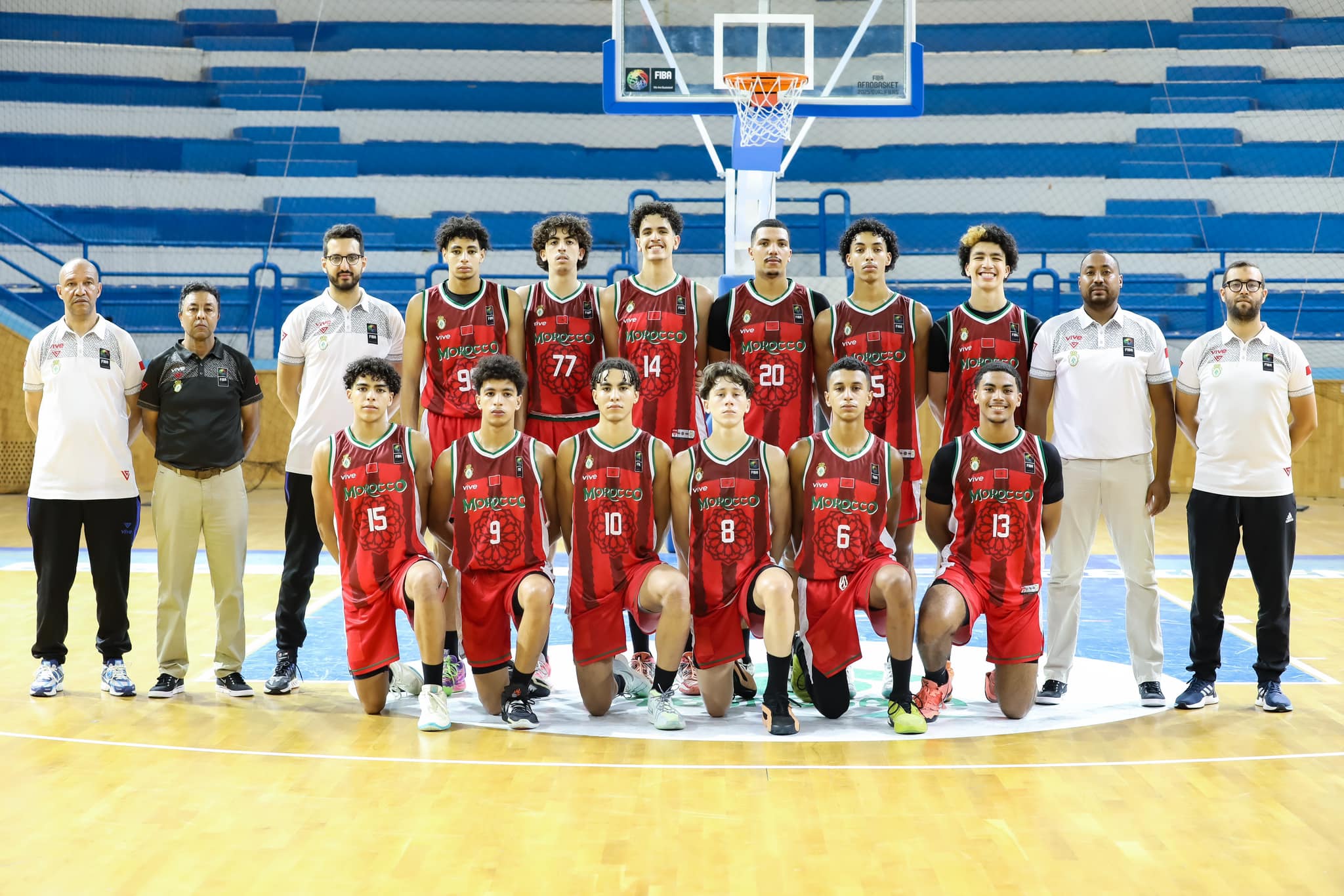 Afro basket féminin et masculin U18 / Zone Afrique du Nord :  Le Maroc doublement champion et …doublement qualifié !