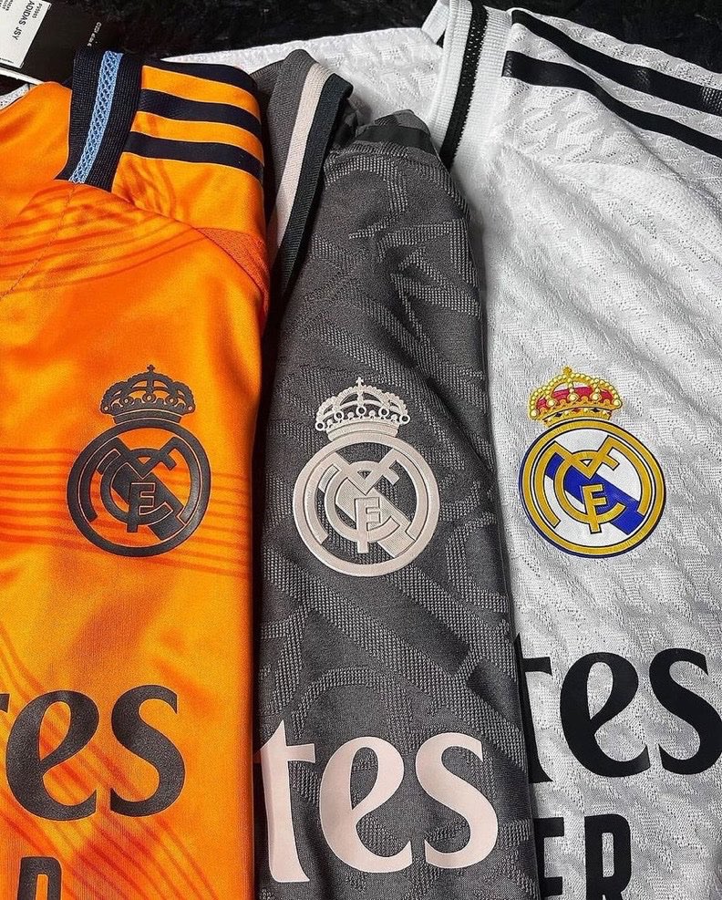 Real : Les maillots officiels 2024-2025