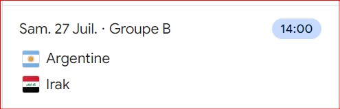 JO Paris 24. Foot .GB: L'Irak vainqueur de l'Ukraine (90+14 minutes) !