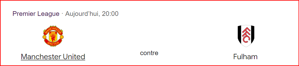 Premier league 2024-2025:   Ce soir,  le coup d’envoi par Man. United vs Fulham
