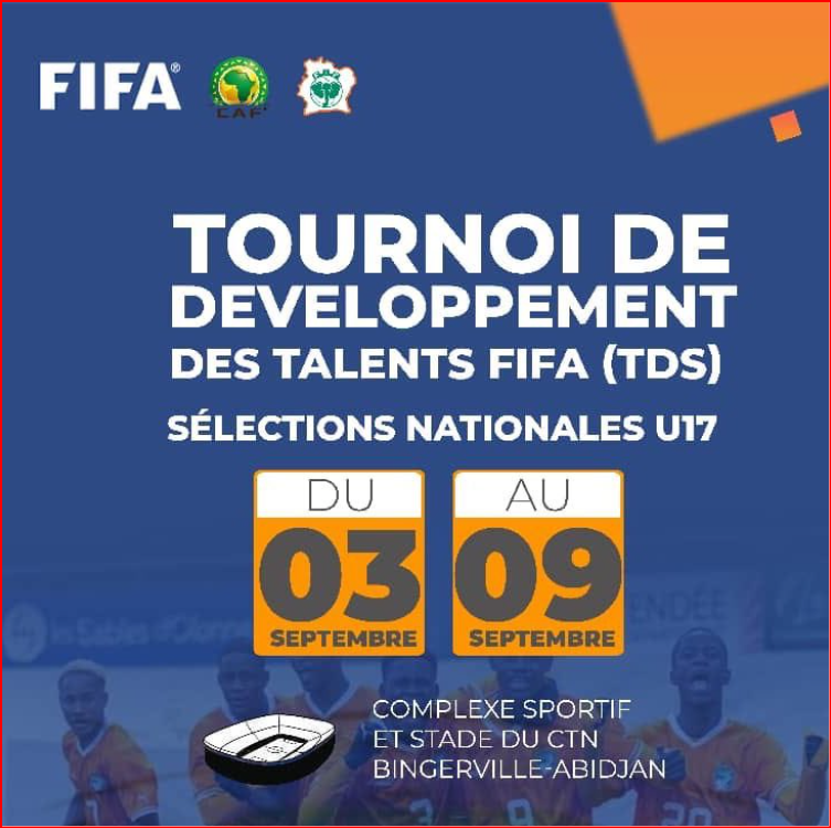 2e édition du Tournoi FIFA de développement des talents U17: L’Equipe nationale retrouvera l'Algérie en Côte d’Ivoire