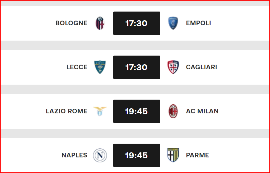 Série A / J3: Lazio- AC Milan, l'affiche de ce samedi