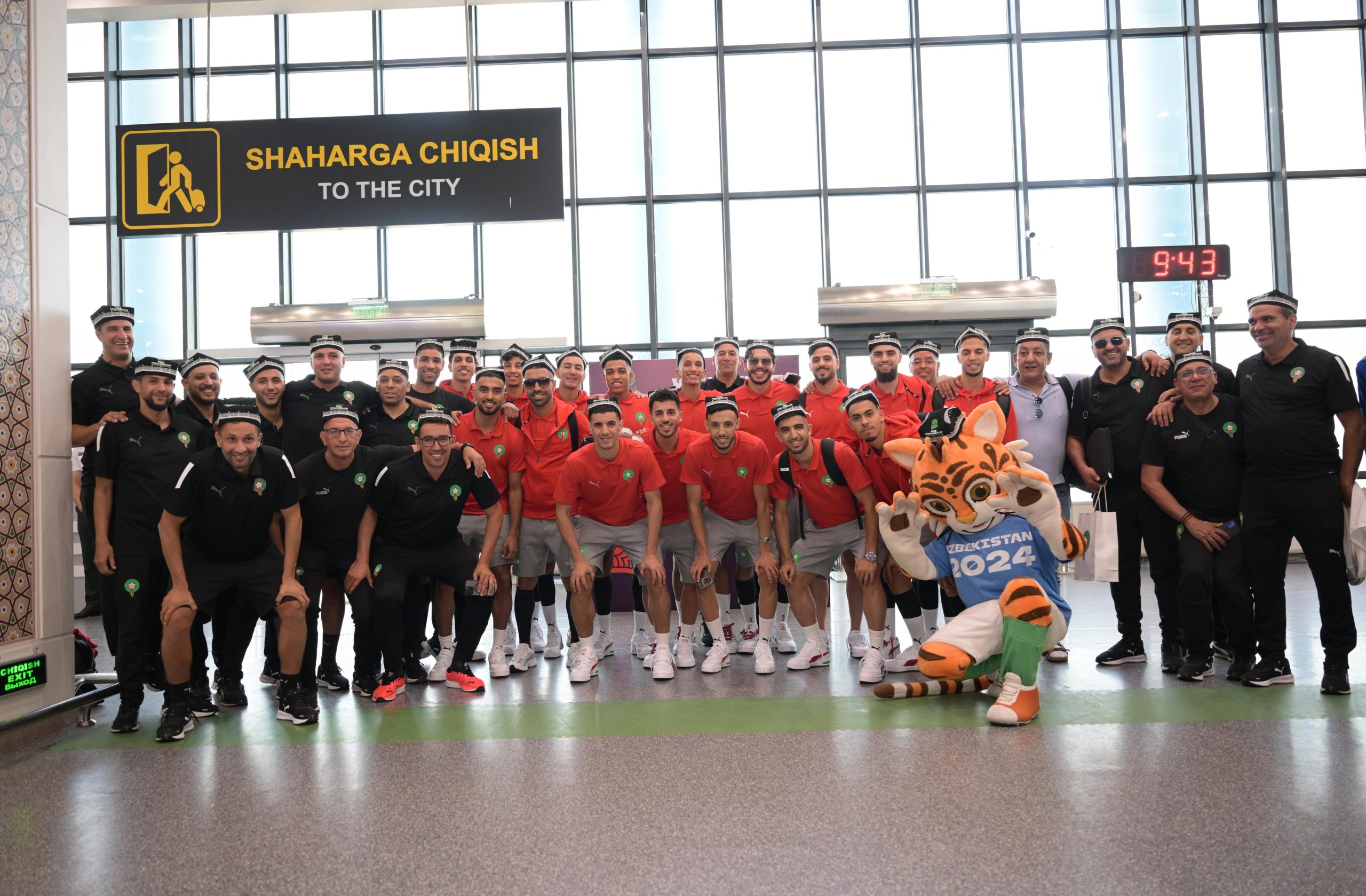 CDM Futsal 2024: Les Lions sont arrivés Tachkent (Ouzbékistan)