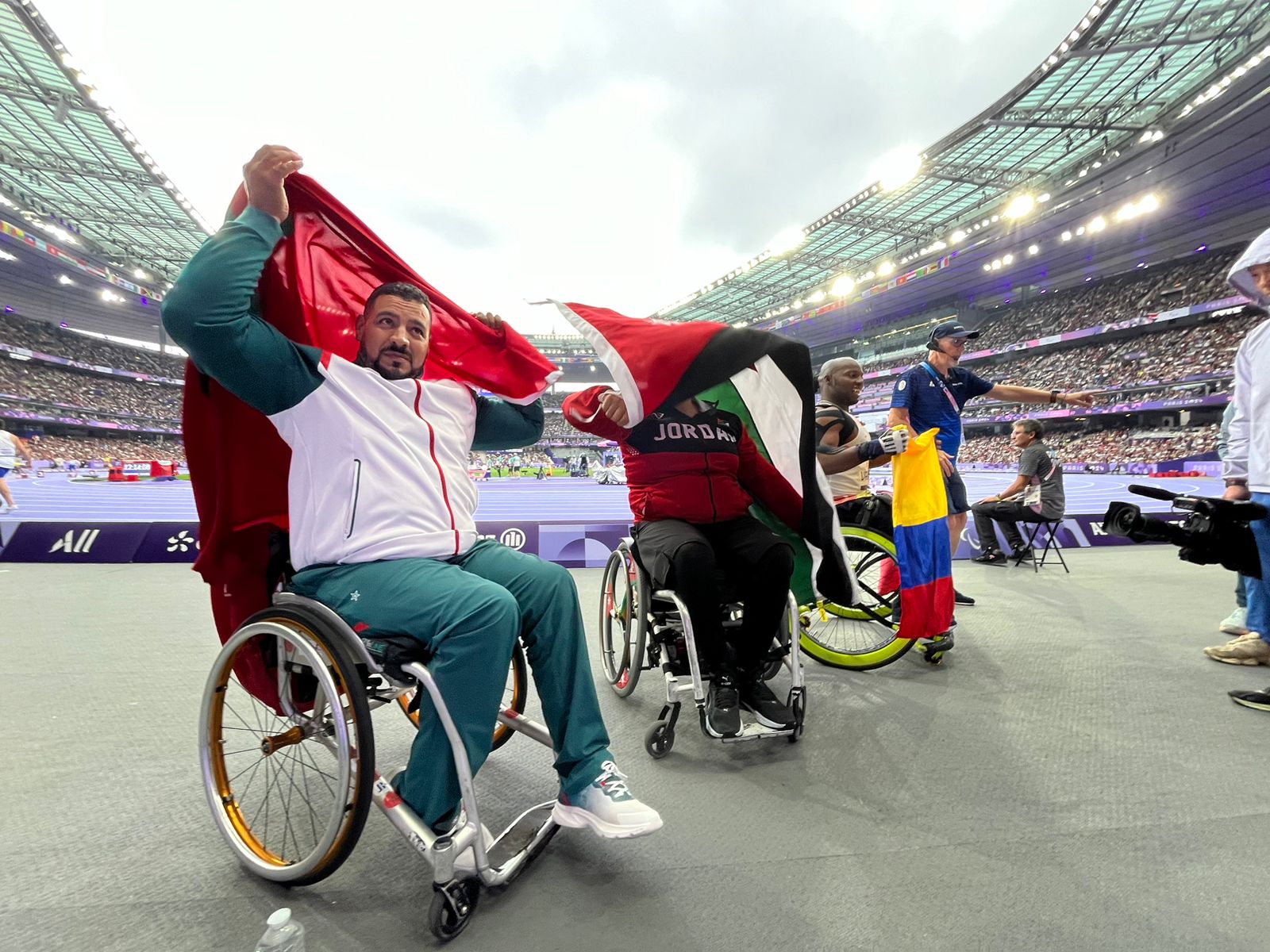 JP Paris 24/ Lancer du poids F34: Nouiri manque de très peu la médaille d’or !