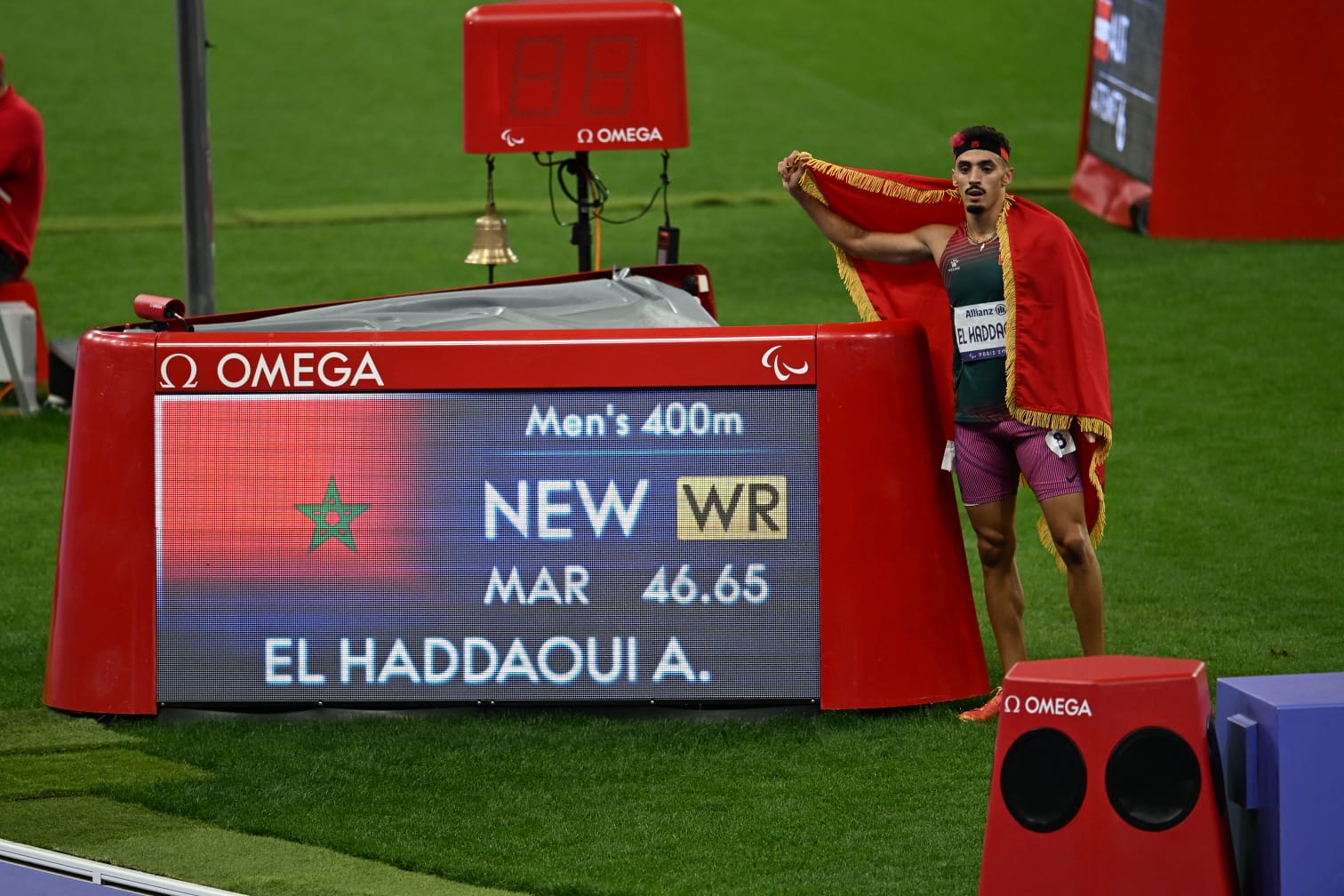 El Haddaoui, nouveau recordman de la distance ! Photo Chidmi