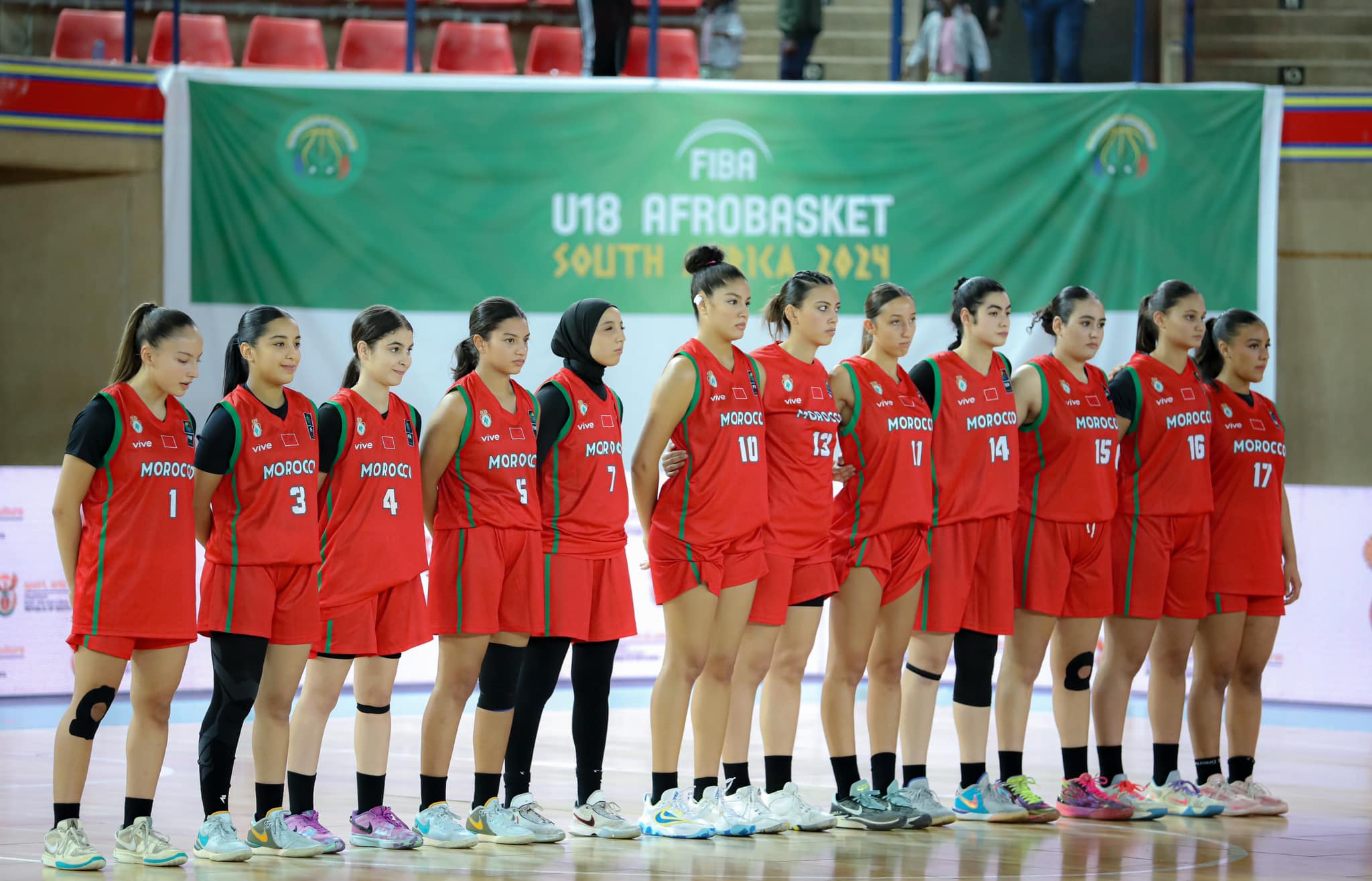 FIBA-Afro Basket féminin U18 2024 : Les Lioncelles terminent 9es