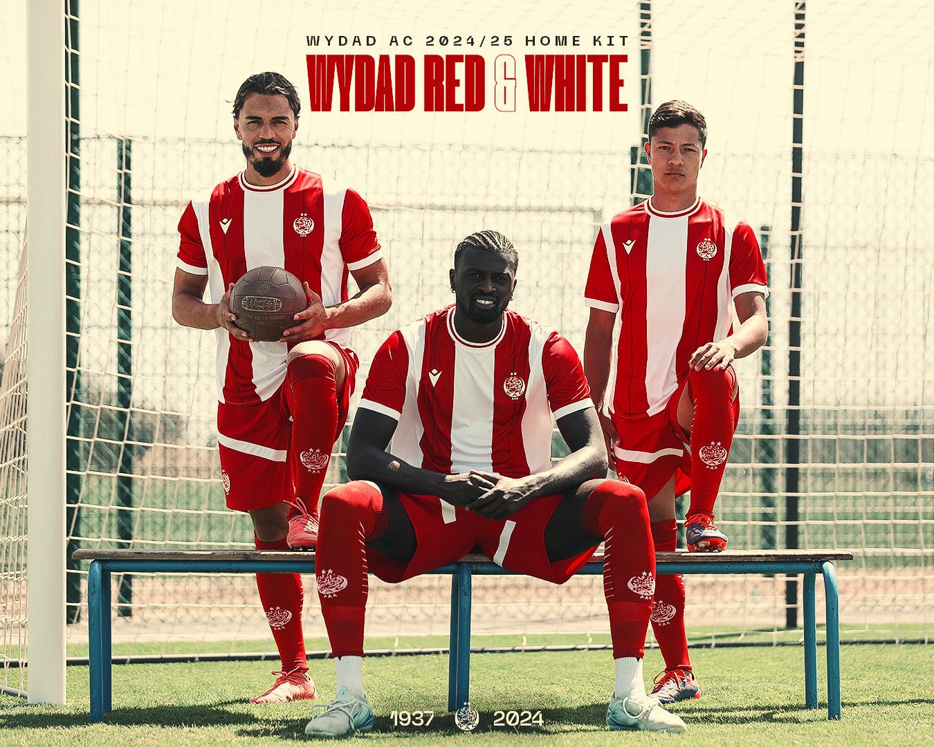 Le nouveau maillot du Wydad à domicile