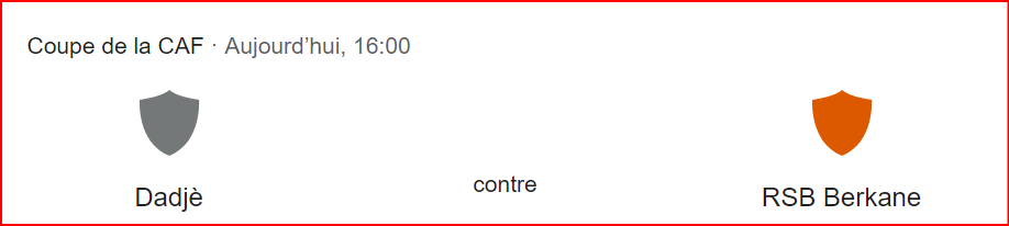 CCAF: La RSB en quête d’un premier pas vers la phase de poules à Cotonou !