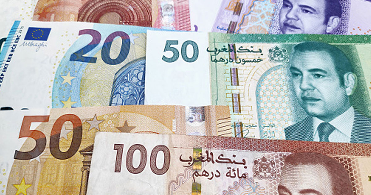 Le dirham s'apprécie de 0,3% vis-à-vis l'euro