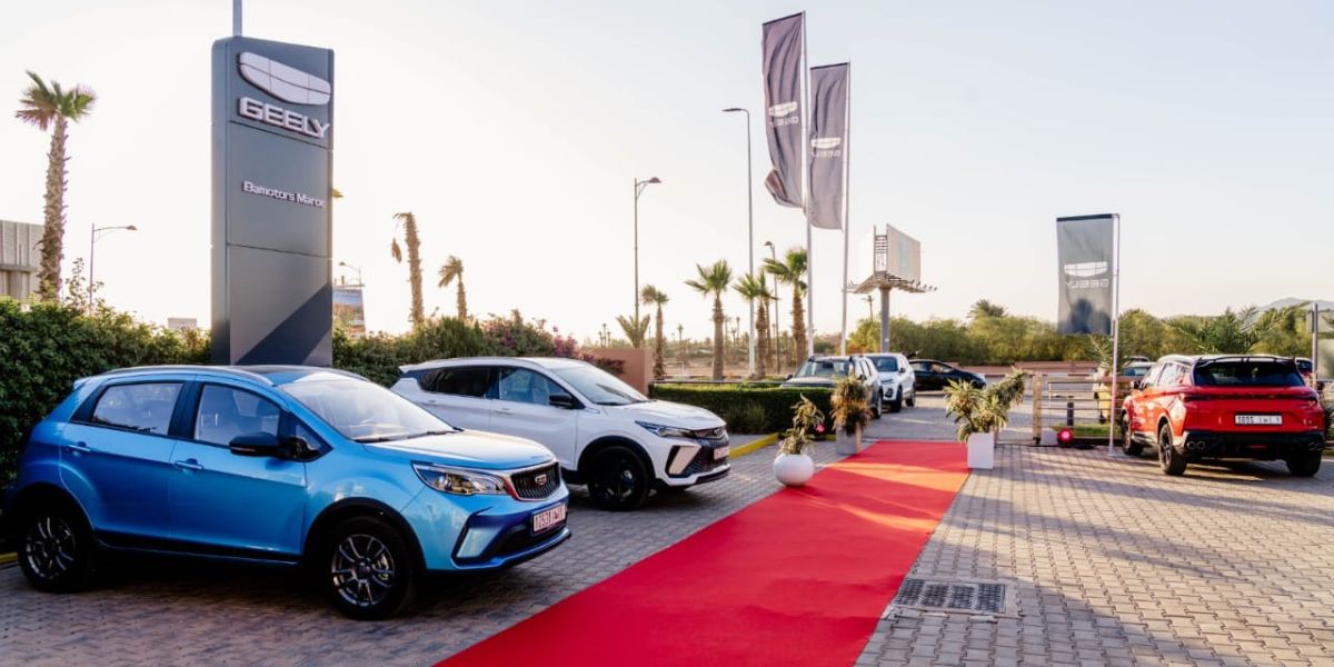 Nouveau showroom de Geely à Marrakech