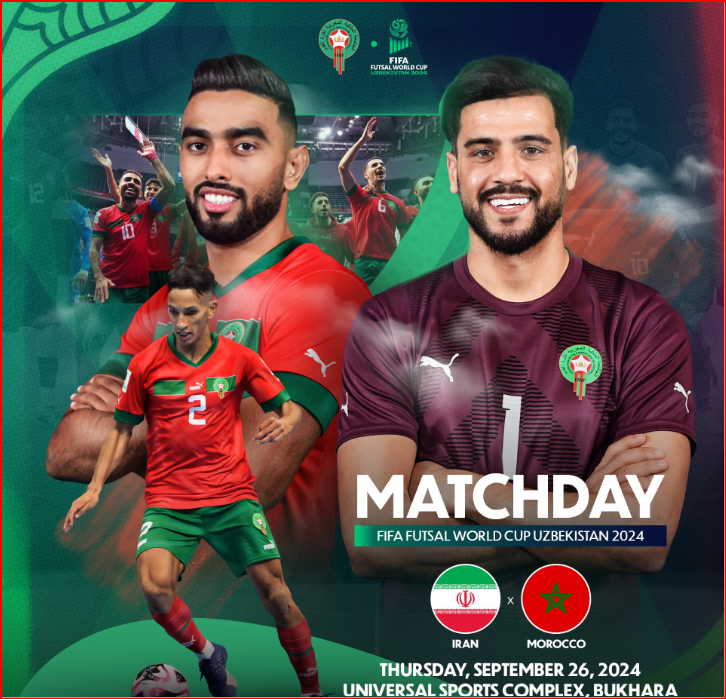 CDM Futsal 24 / Ce jeudi, Maroc - Iran pour affronter le Brésil: Horaire ? Chaînes ?