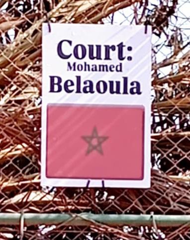 Une distinction assez particulière à notre collègue Mohamed Belaoula (Monsieur tennis), un court du MTA portera son nom