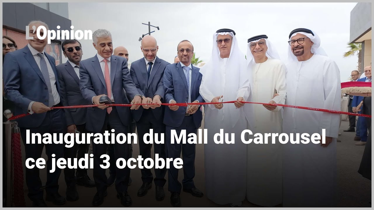 Inauguration du Mall du Carrousel ce jeudi 3 octobre