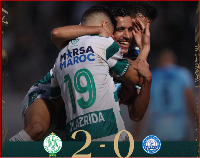 Botola D1. J5 : Les Verts s'offrent leur 3e victoire d'affilée !