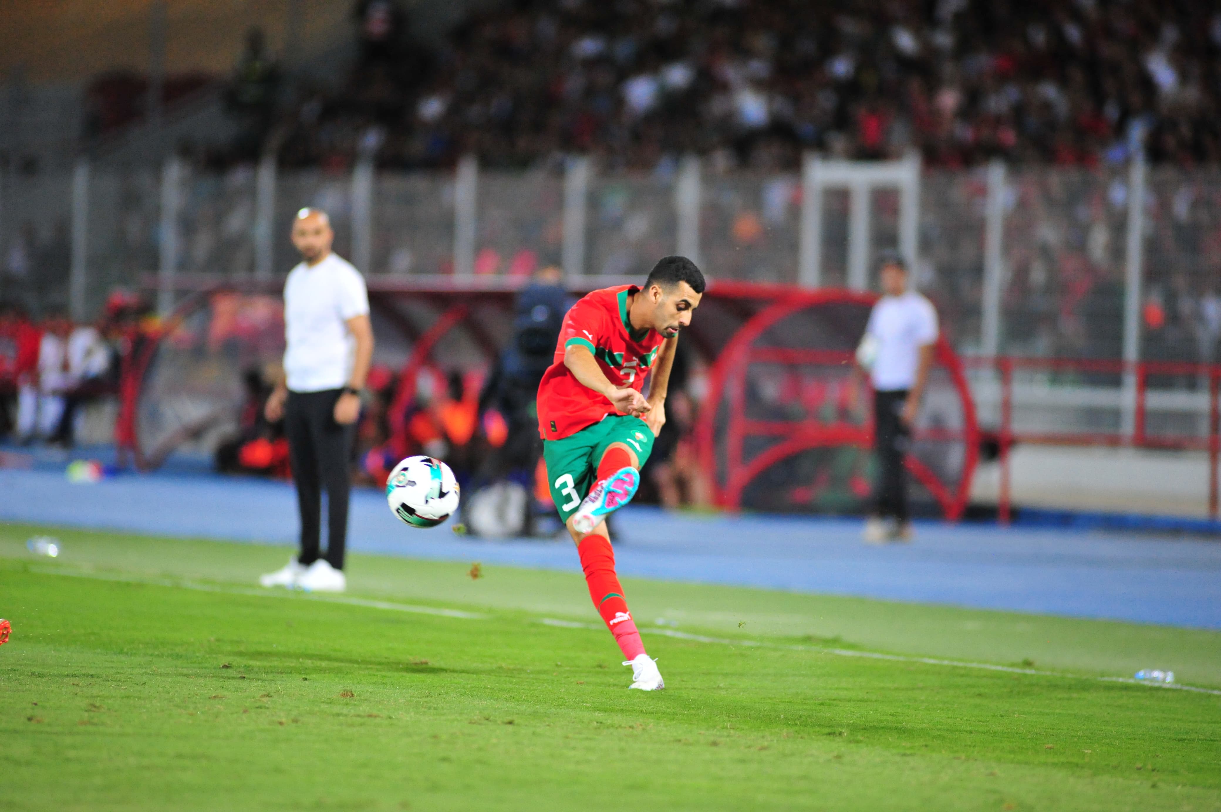 Belammari , auteur d'un très bon match ! Photo Nidal