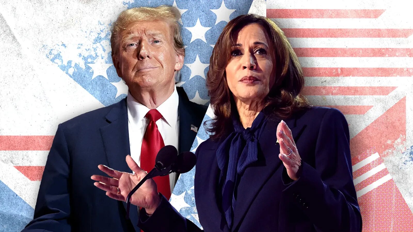 Présidentielle US : Harris et Trump au coude-à-coude dans deux Etats clés