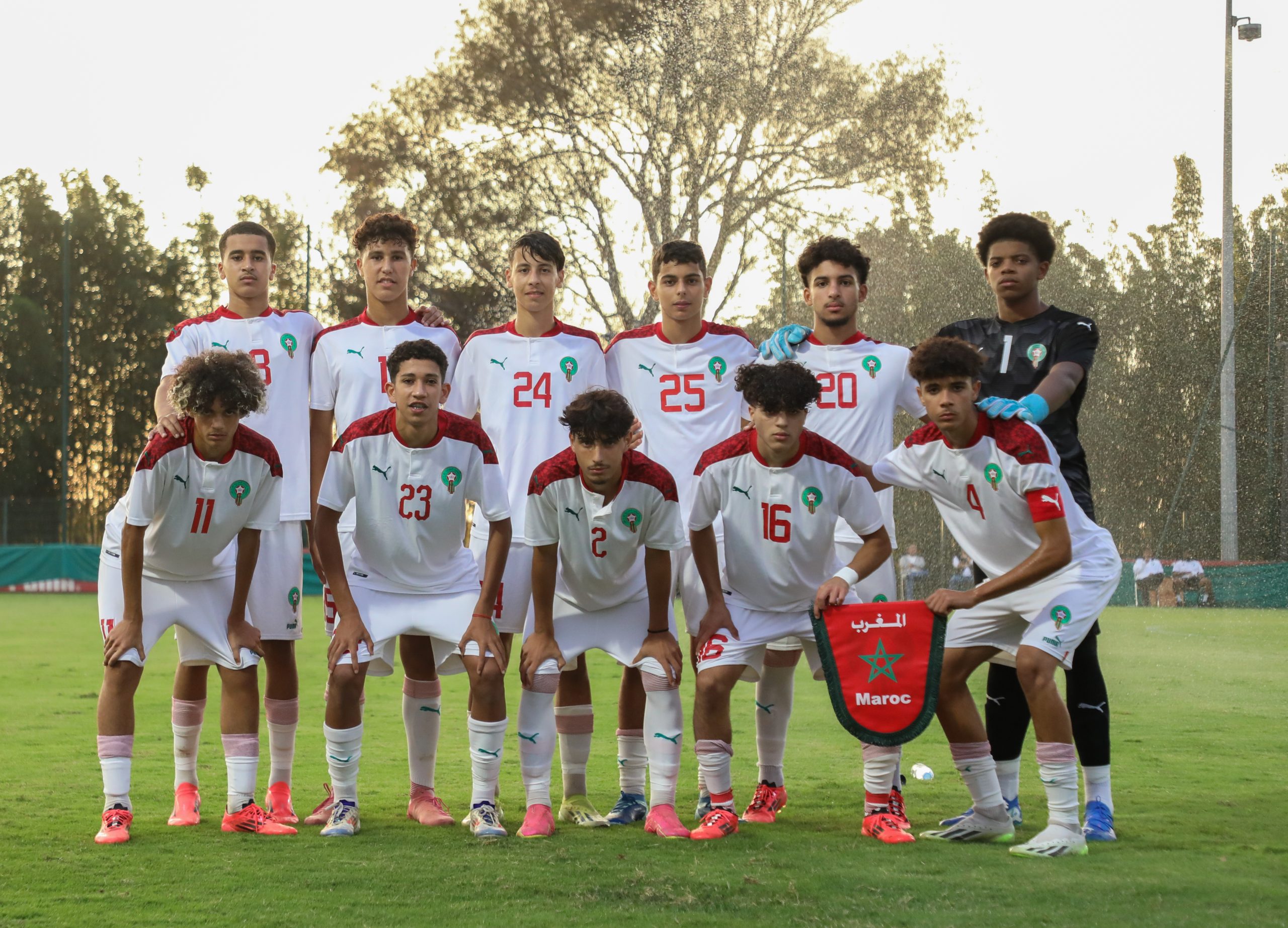 Foot U17 amical / Le Maroc vainqueur de l’Arabie Saoudite