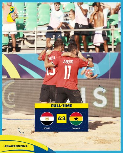 CAN Beach Soccer 24/Groupe A. J1: Les Pharaons devant les Lions !