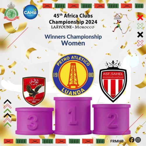  45e Championnat d’Afrique des Clubs Champions. Laâyoune 2024 : Al Ahly champion ; Derb Sultan au pied du podium 