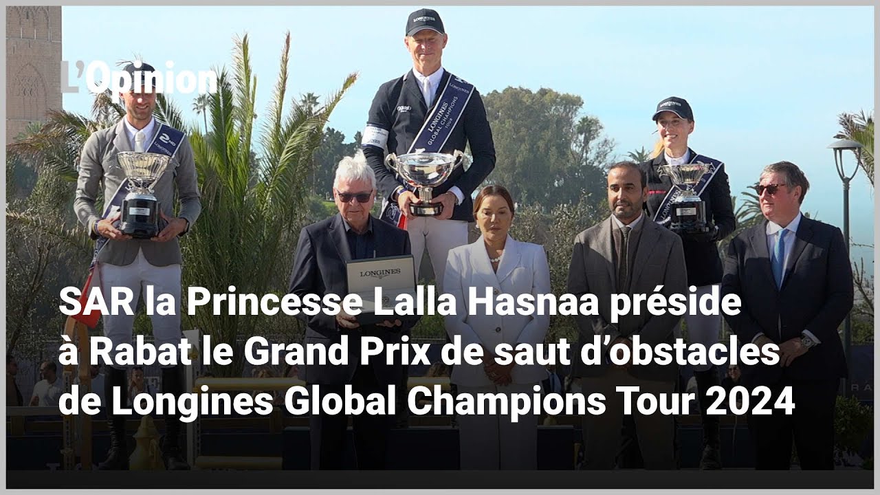 SAR la Princesse Lalla Hasnaa préside le Grand Prix de saut d’obstacles à Rabat