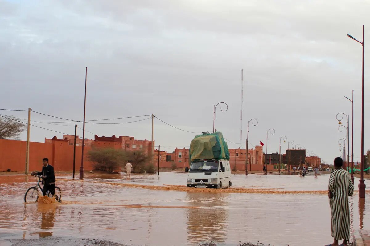 Marrakech a vu tomber en pluie l’équivalent du volume d’un petit barrage.