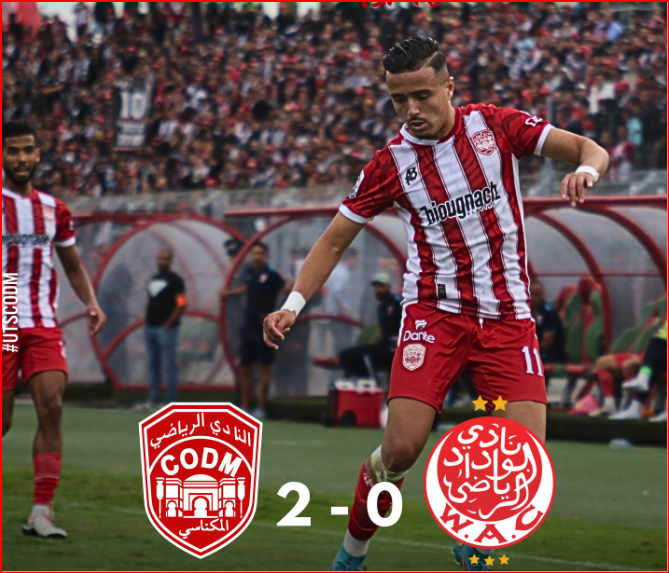 Botola D1. J7: Le CODM, opportuniste, s’offre un Wydad en errance !