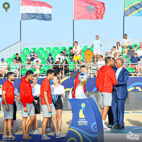 CAN Beach Soccer 24: Le Maroc en Bronze, la Mauritanie en Argent, le Sénégal en Or !