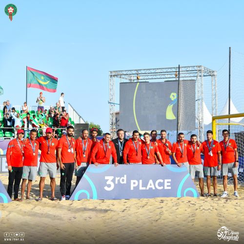 CAN Beach Soccer 24: Le Maroc en Bronze, la Mauritanie en Argent, le Sénégal en Or !