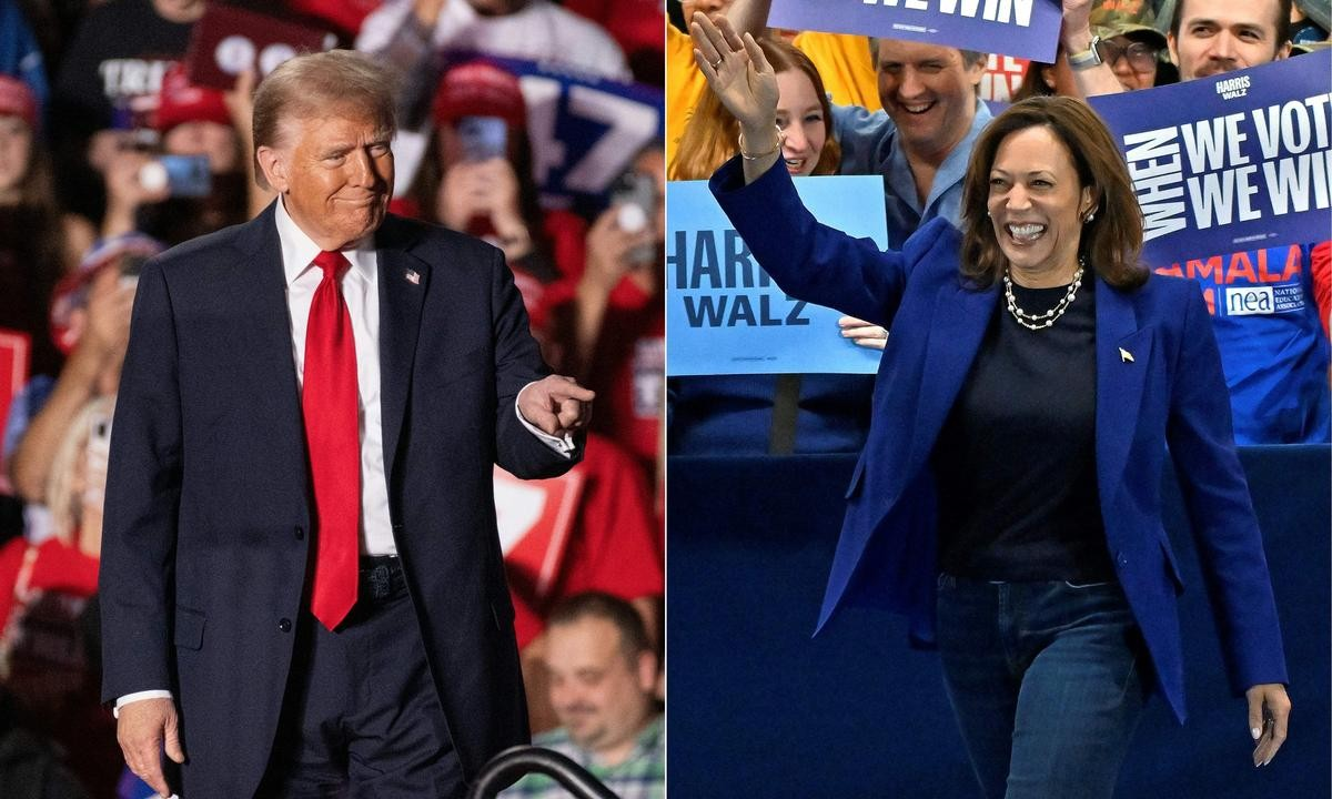 Harris et Trump jettent leurs dernières forces dans une fin de campagne anxiogène