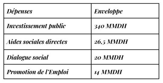 (Source : Projet de Loi des Finances 2025)