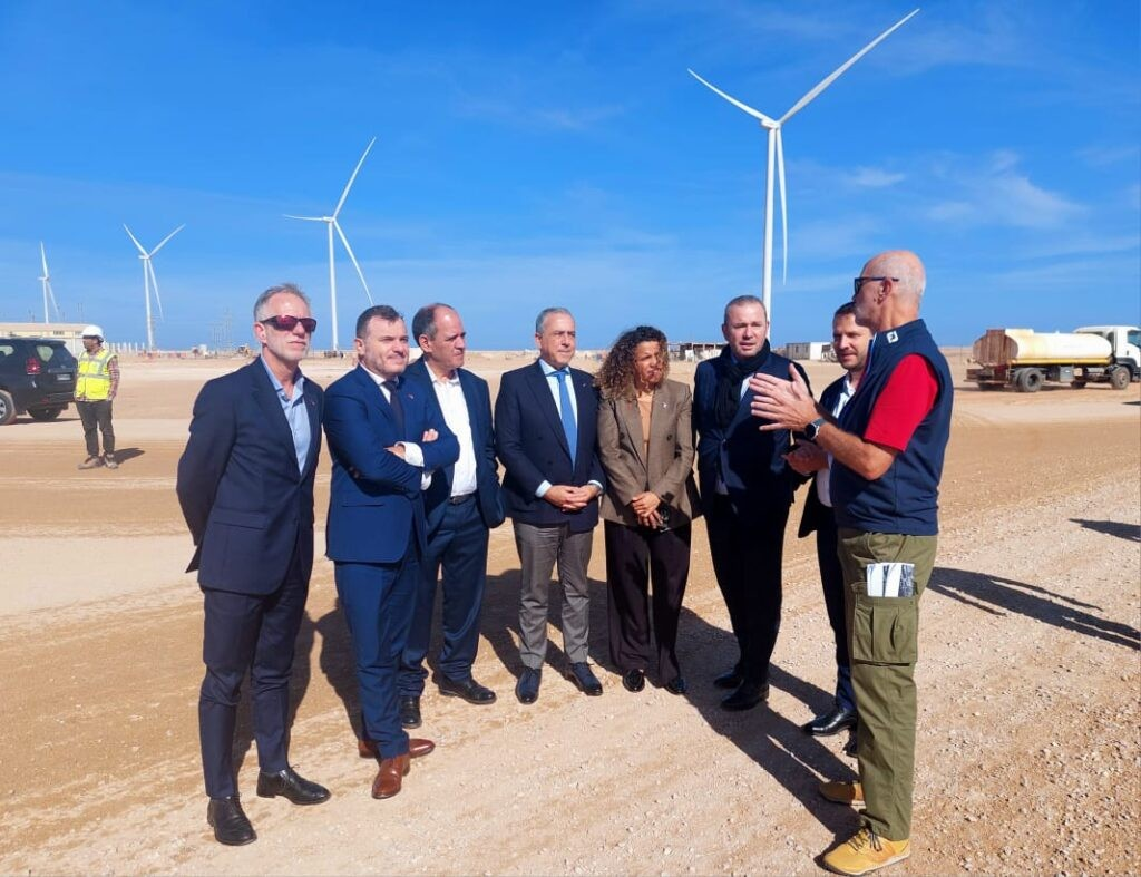 Une délégation de chefs d'entreprises français visite des projets structurants dans la région Dakhla-Oued Eddahab