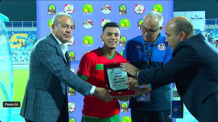 Mouad Dahak MVP du match