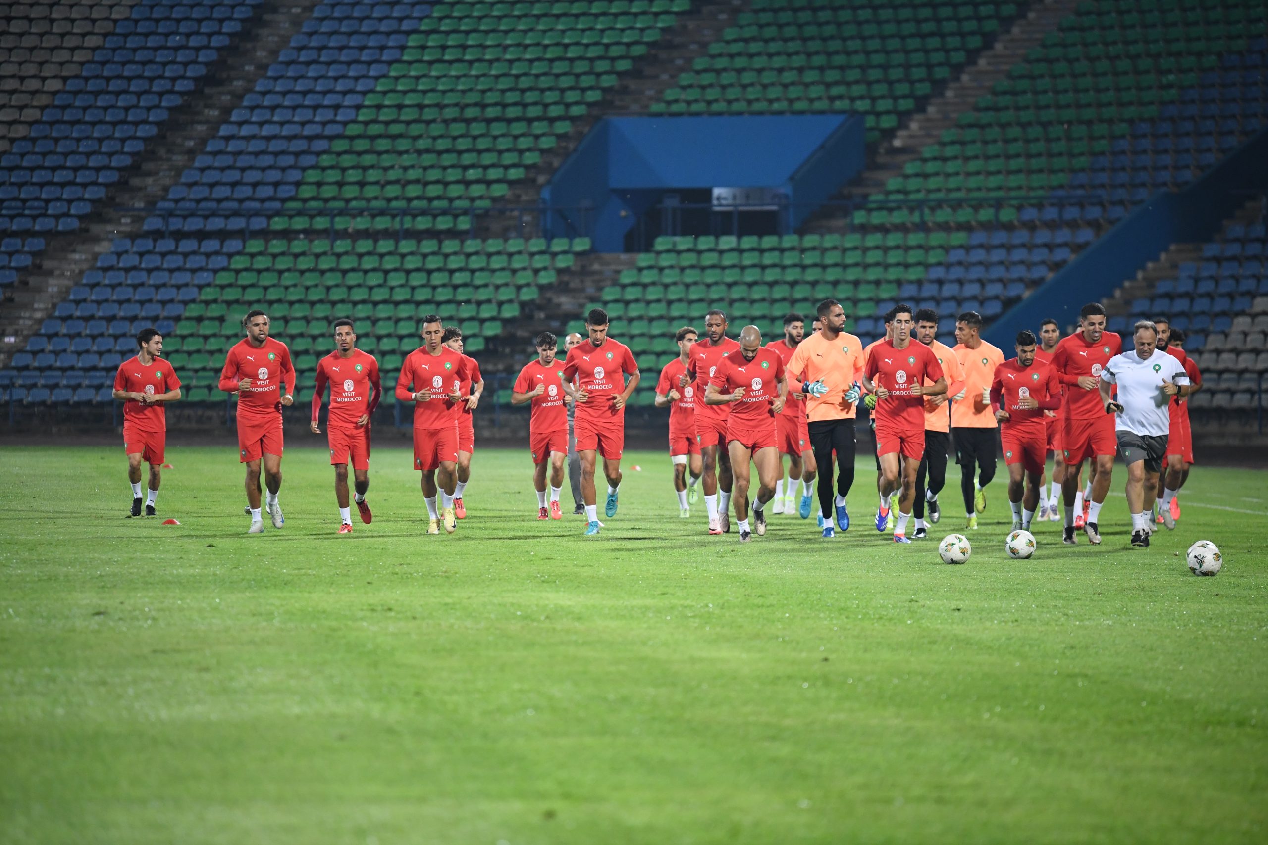 Foot. Equipe nationale : Séance d'entraînement ouverte aux médias, ce dimanche