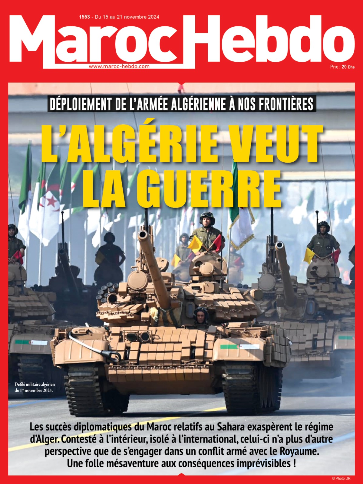 ​Le site du magazine "Maroc Hebdo" pris pour cible par des cyberattaques