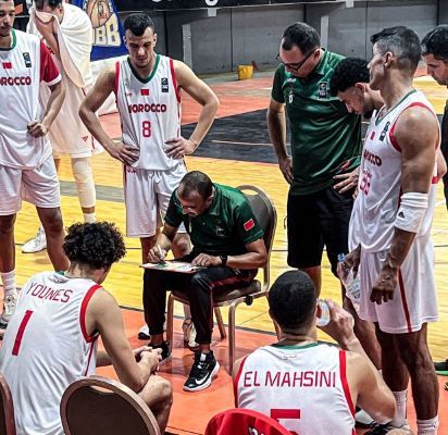 Préparation .Qualifs. Afro Fiba Basket 25: Le Maroc vainqueur du Rwanda