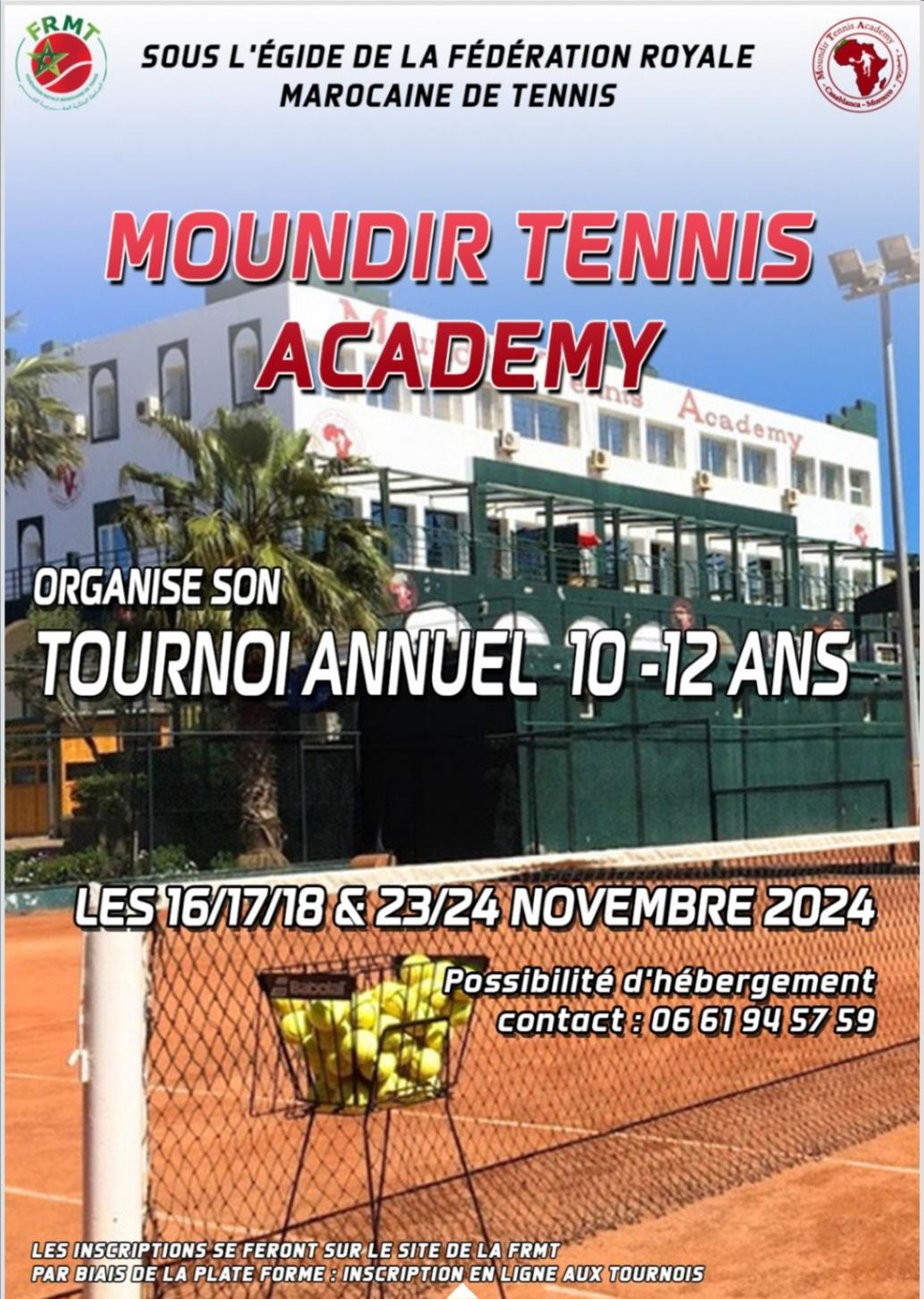 L'Académie Moundir a rendez-vous avec les finales de son tournoi des jeunes.