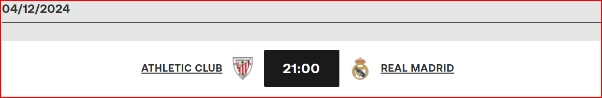 Liga. J-19 : A. Bilbao accueille le Real ce soir