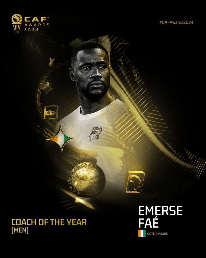 CAF Awards 24 : Boumehdi et Faé  meilleurs entraineurs