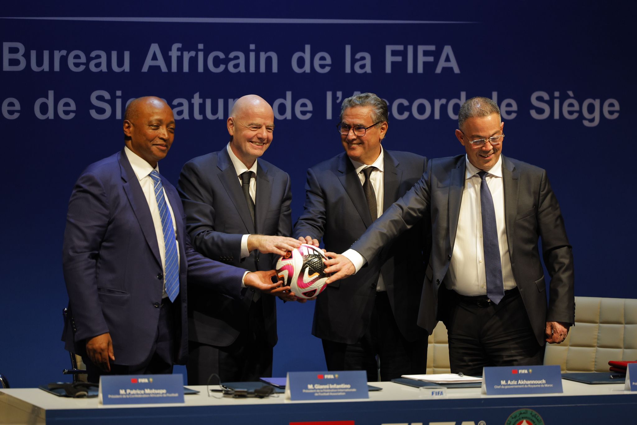 Foot mondial : La FIFA établit son 3e bureau régional au Maroc (Rabat)