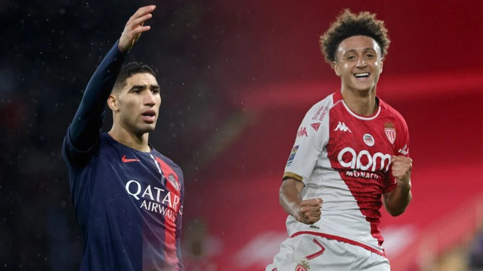 Ligue 1 : Hakimi et Ben Seghir dans l’équipe type de la phase aller