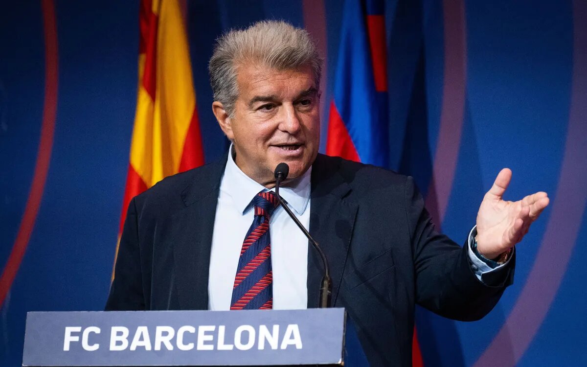 Joan Laporta, président du FC Barcelone.