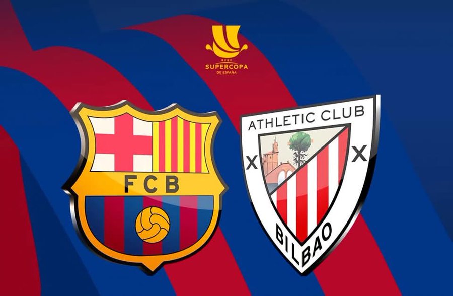 Supercoupe d’Espagne: La première demi-finale ‘’Barça-Bilbao’’, ce soir