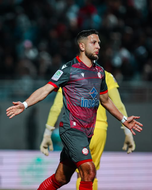 Riahi est le meilleur buteur des Rouges : 6 réalisations