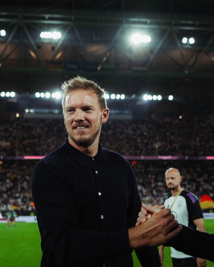 Foot allemand : Julian Nagelsmann coach national jusqu'à l'après Euro 2028