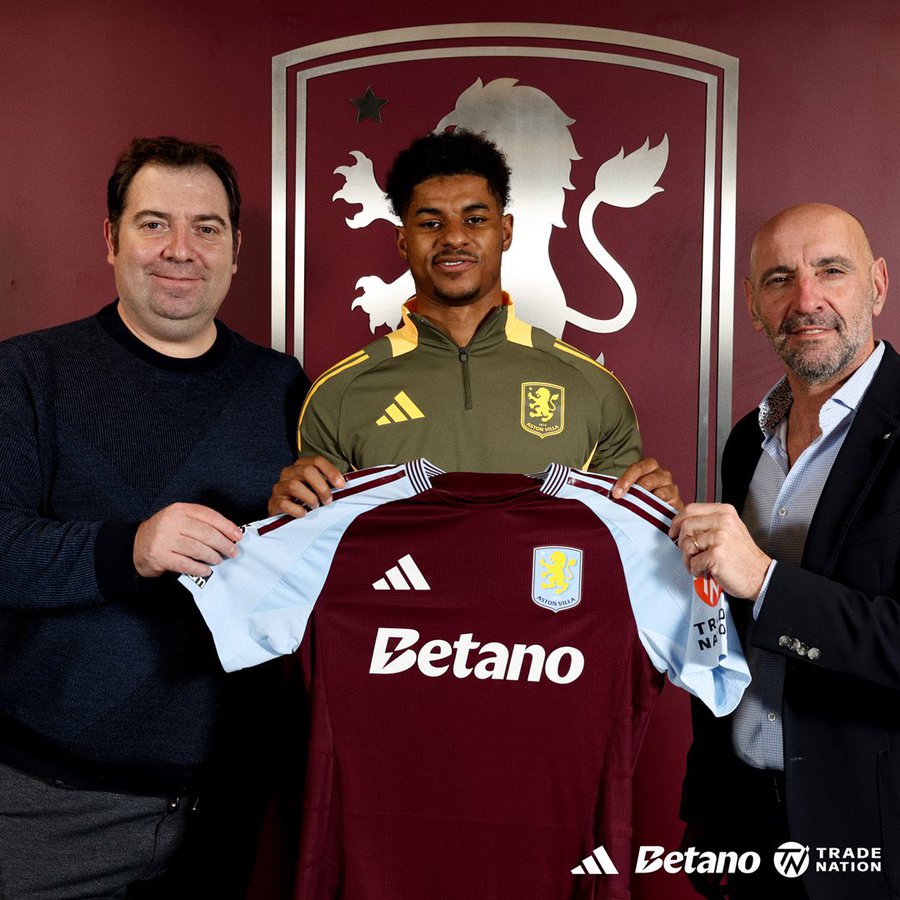 Transfert : Marcus Rashford quitte le Man United pour Aston Villa