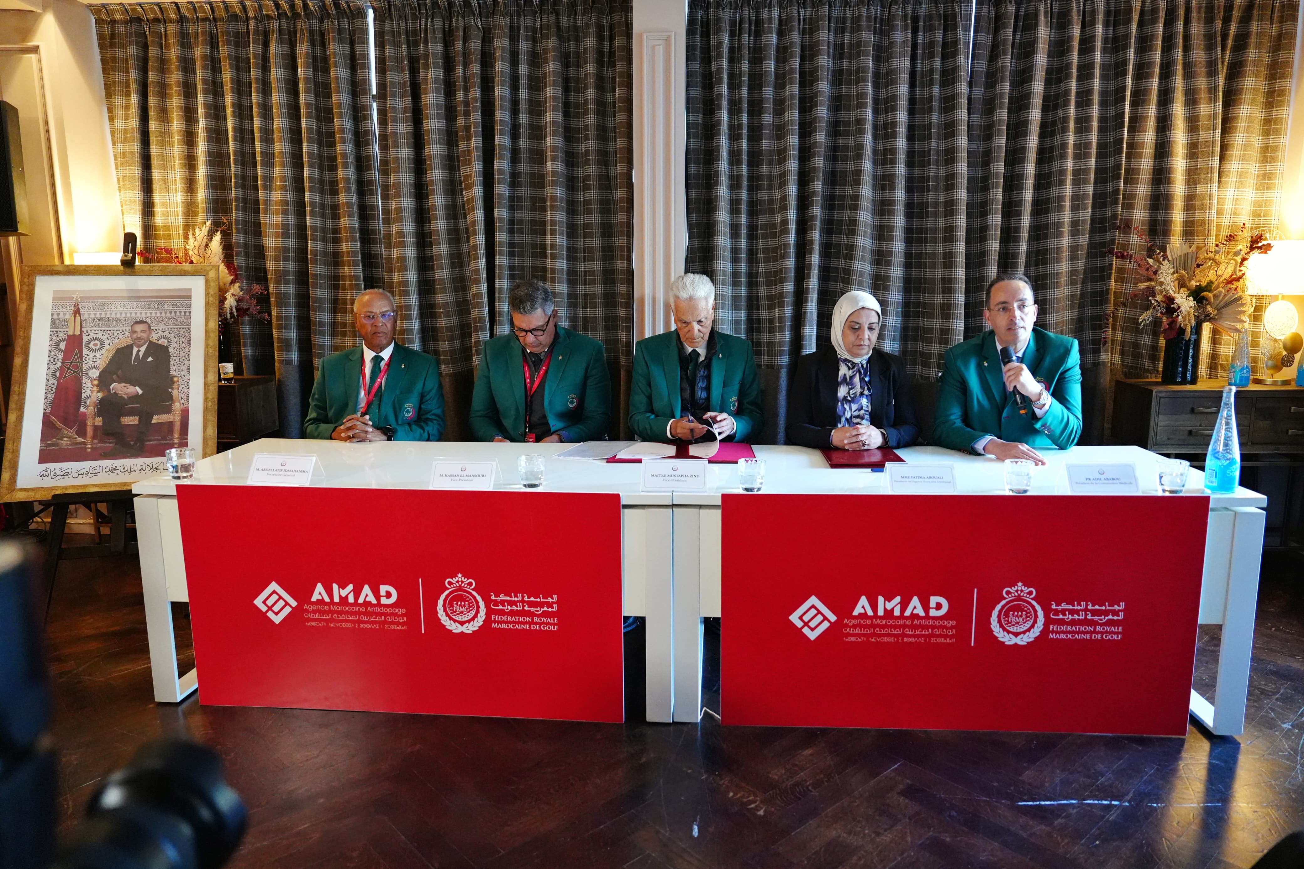 Antidopage : Signature d’une convention de coopération entre l’AMAD et la FRMG