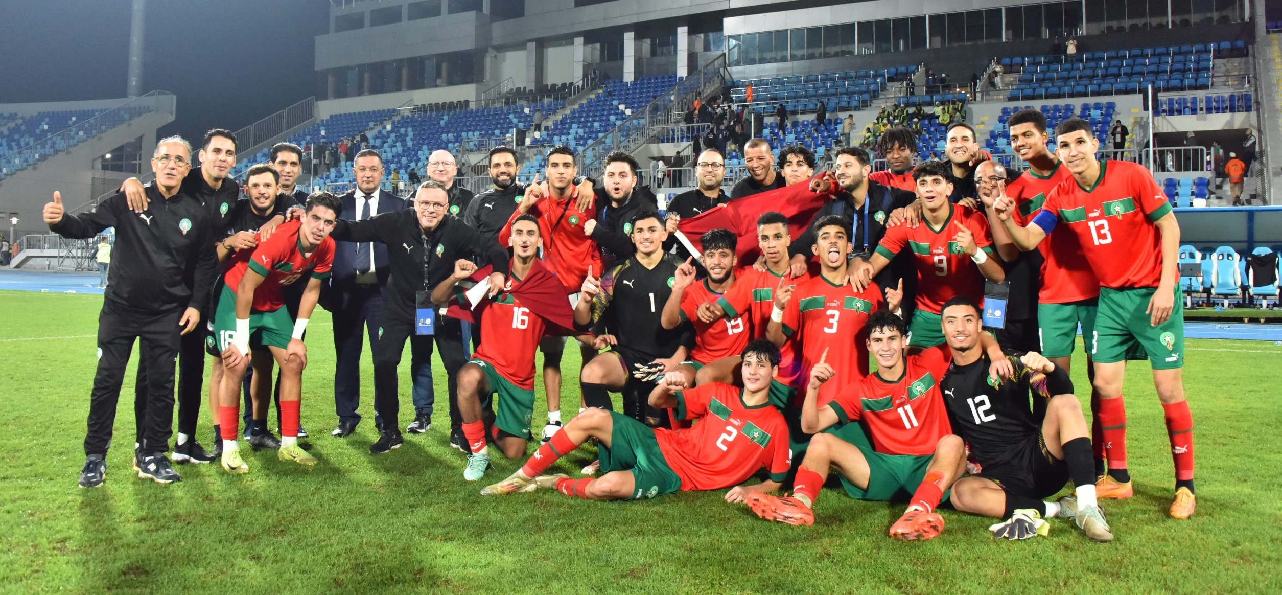 Les Lionceaux U20 ont remporté le tournoi éliminatoire de l'UNAF Egypte 24