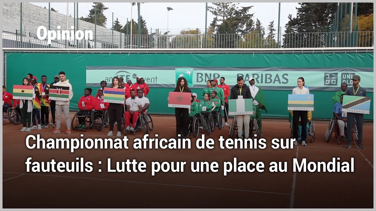 Championnat africain de tennis sur fauteuils : Lutte pour une place au Mondial